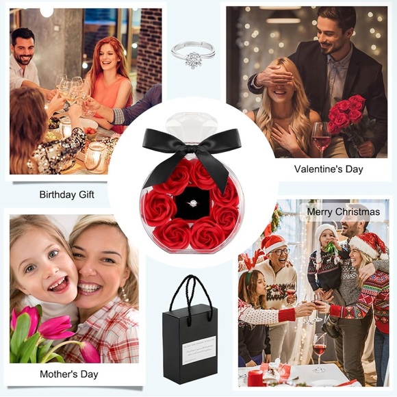 My Only Rose – Romance Ring (NWT) | Size 6–6.5 - Picture 5 of 6